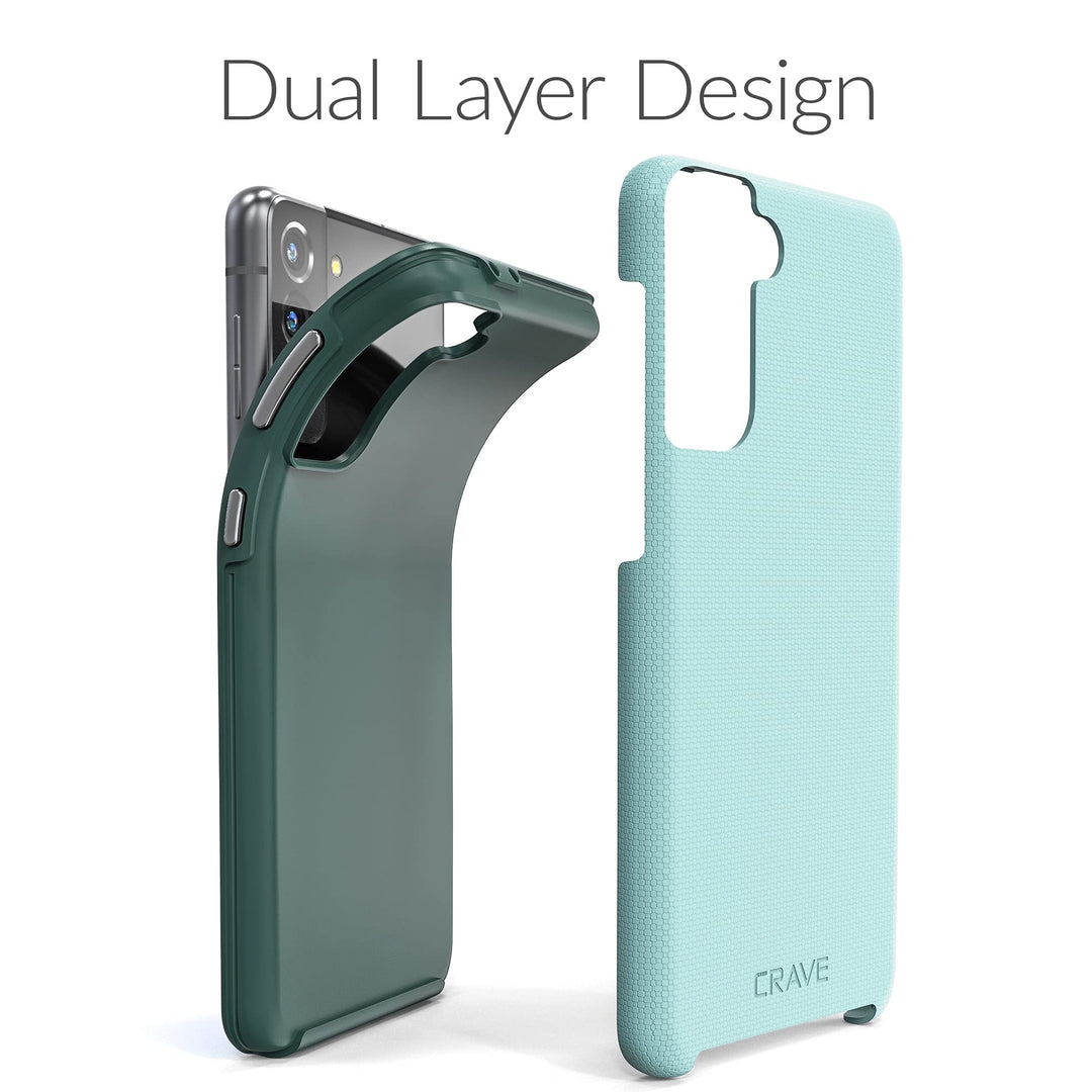 Crave Aqua Dual Guard Case for Galaxy S21+ 5G - DOKUTRONIX