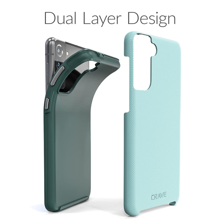 Crave Aqua Dual Guard Case for Galaxy S21+ 5G - DOKUTRONIX