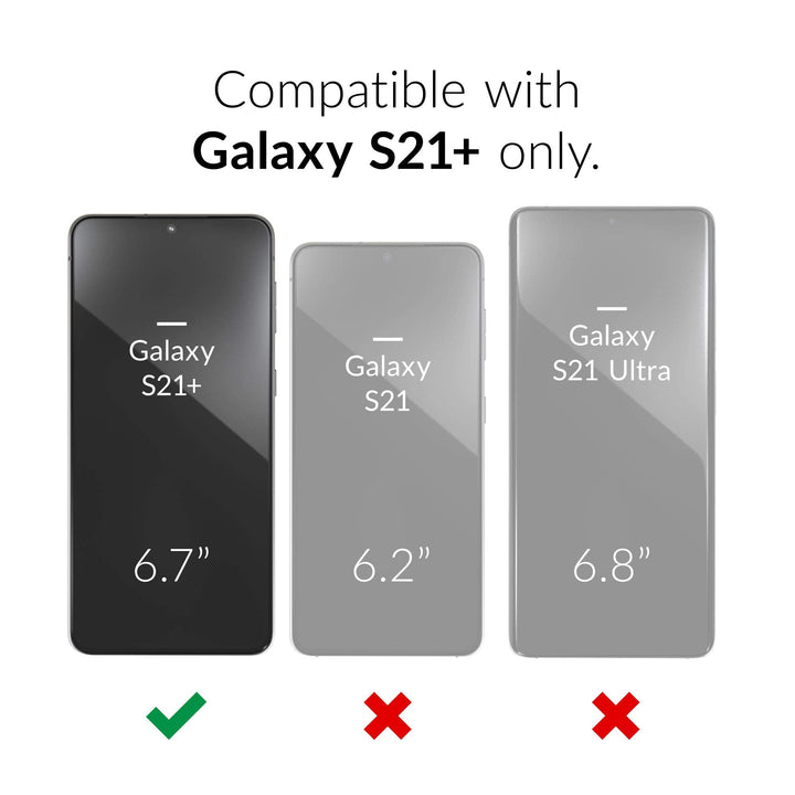 Crave Shield Duo for Galaxy S21+ - Red Case - DOKUTRONIX