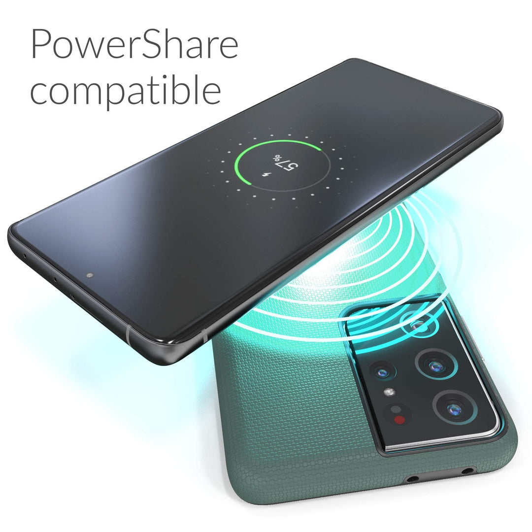 GuardPro Dual Case for Galaxy S21 Ultra - Forest Green - DOKUTRONIX