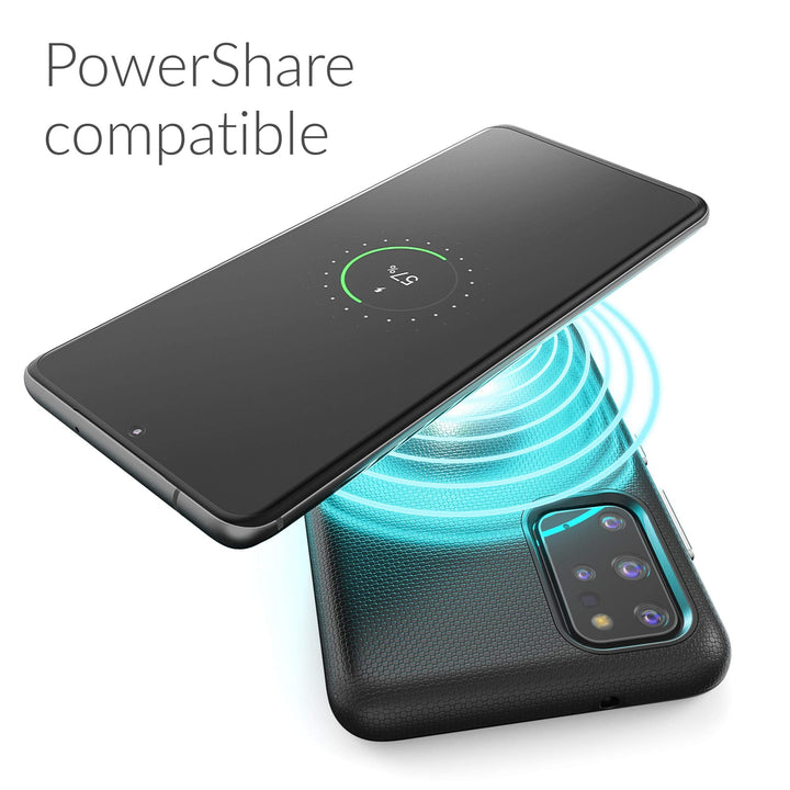 Crave Shield Duo for Galaxy S20+ Case - Black - DOKUTRONIX