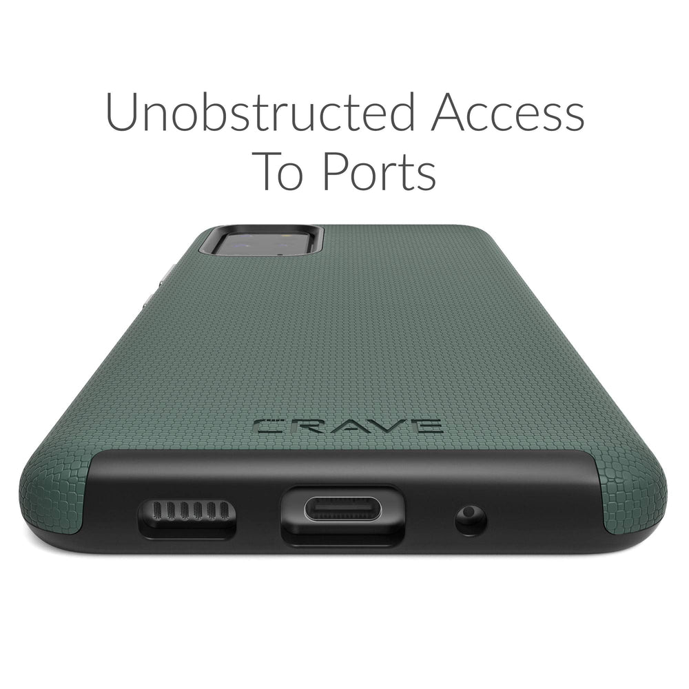 Guardian S20+ Dual Case - Forest Green - DOKUTRONIX