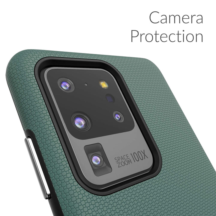 Galaxy S20 Ultra Dual Guard - Forest Green - DOKUTRONIX