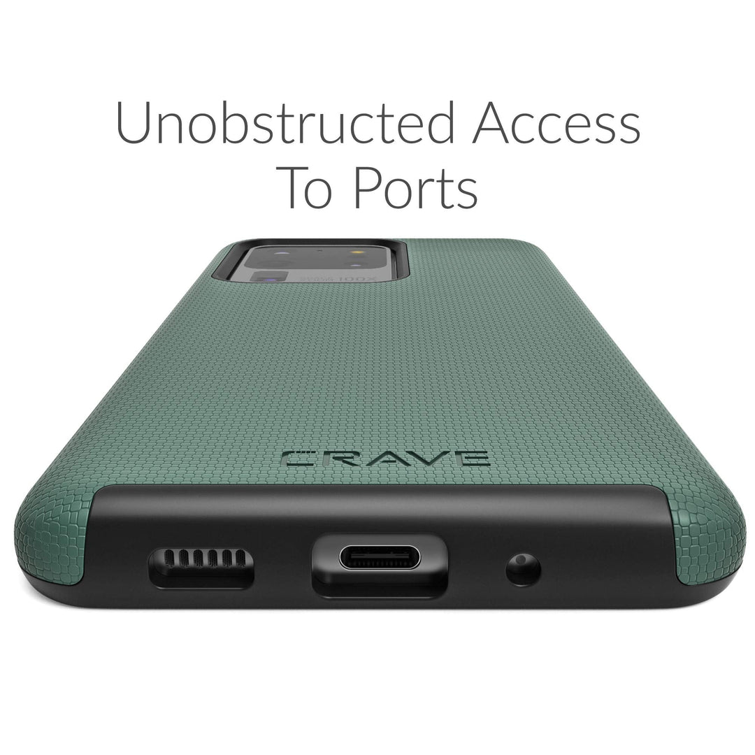 Galaxy S20 Ultra Dual Guard - Forest Green - DOKUTRONIX