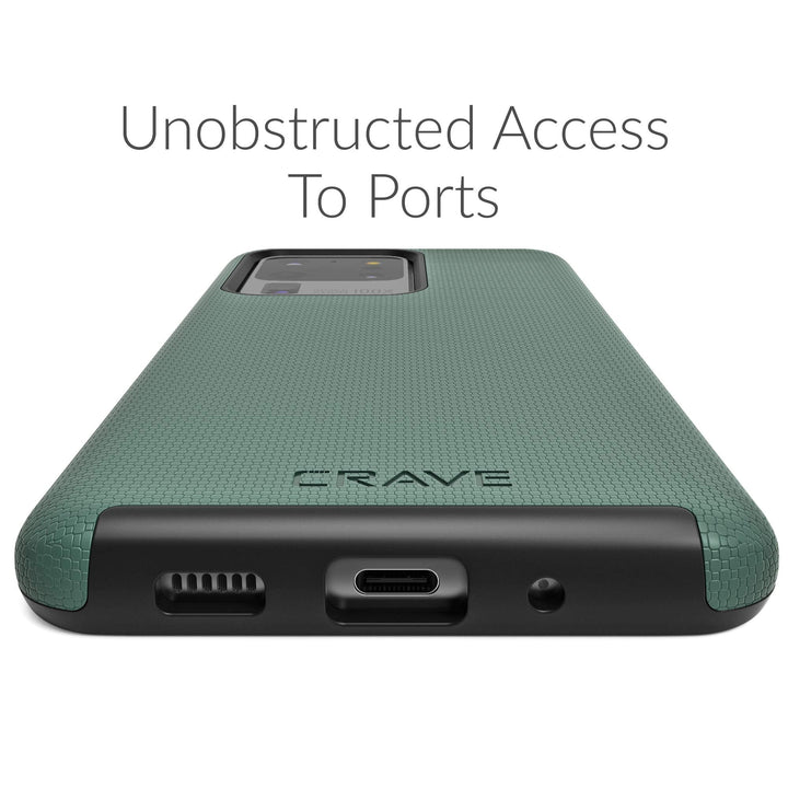 Galaxy S20 Ultra Dual Guard - Forest Green - DOKUTRONIX