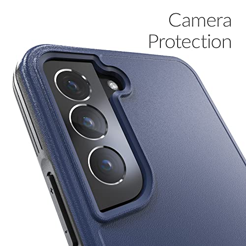 Galaxy S22+ Slim Guard Case: Shockproof Navy - DOKUTRONIX