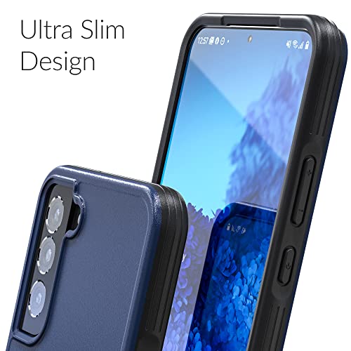 Galaxy S22+ Slim Guard Case: Shockproof Navy - DOKUTRONIX