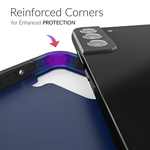 Galaxy S22+ Slim Guard Case: Shockproof Navy - DOKUTRONIX