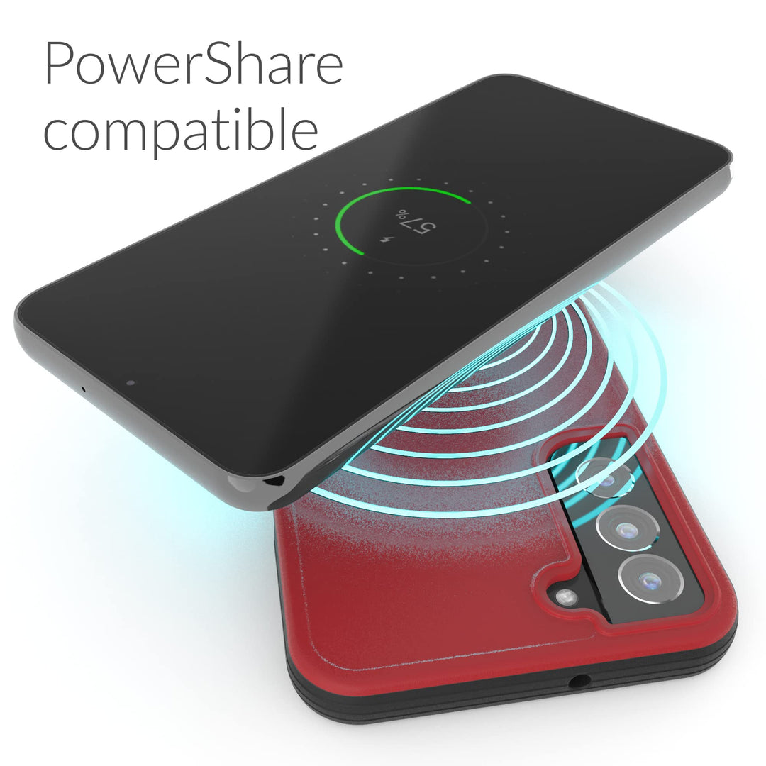 Crave Slim Guard Red Case for Galaxy S22+ - DOKUTRONIX