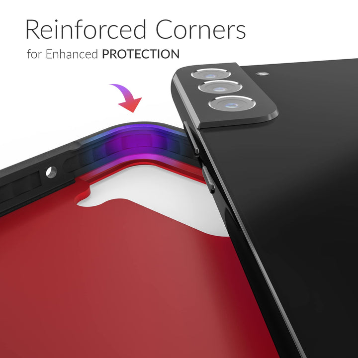 Crave Slim Guard Red Case for Galaxy S22+ - DOKUTRONIX