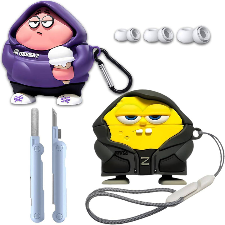 Adorable 3D Silicone AirPods Pro 2 Case - DOKUTRONIX