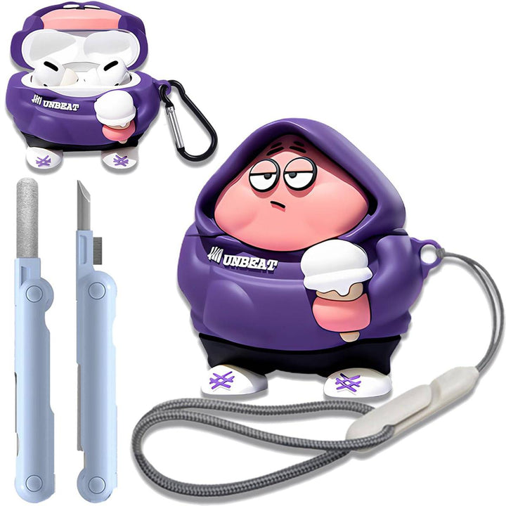 Adorable 3D Silicone AirPods Pro 2 Case - DOKUTRONIX