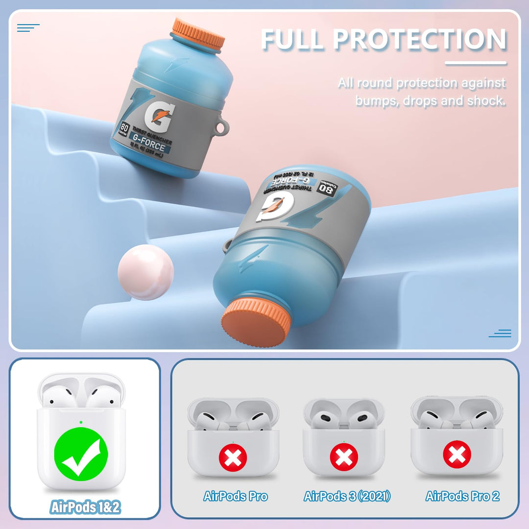 Kawaii Food AirPods Case & Cleaner Kit for Gen 1/2 - DOKUTRONIX