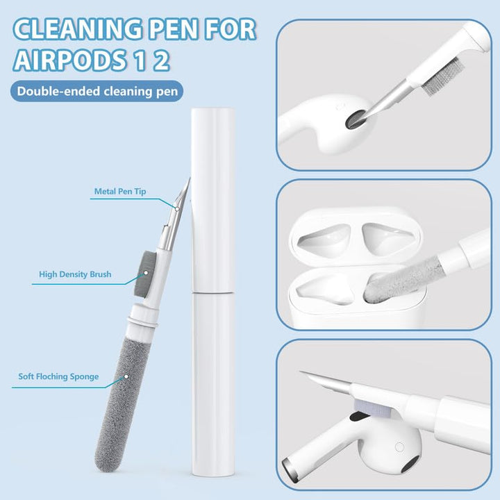 Kawaii Food AirPods Case & Cleaner Kit for Gen 1/2 - DOKUTRONIX