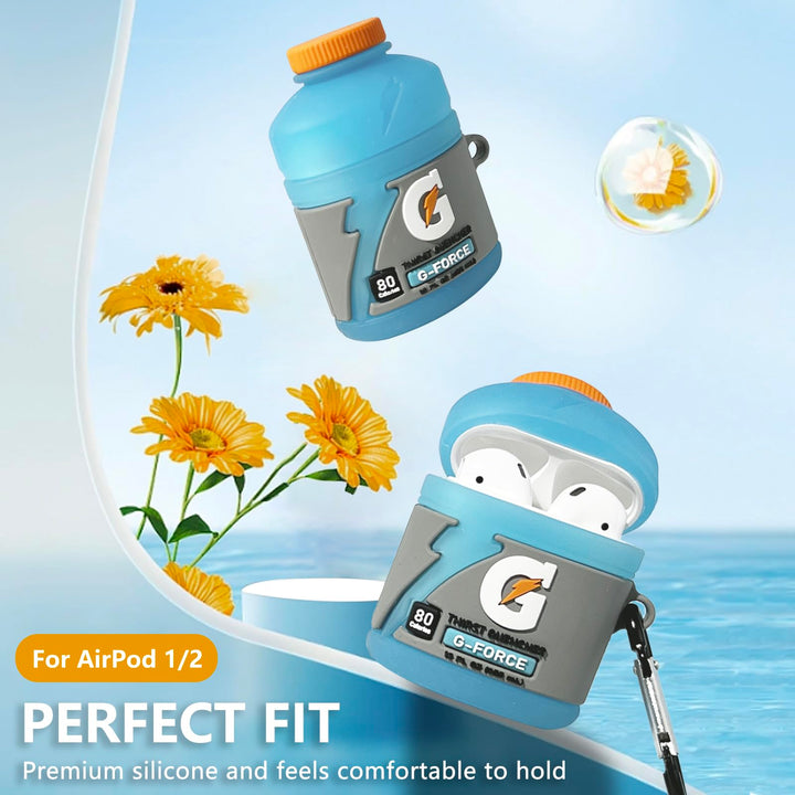 Kawaii Food AirPods Case & Cleaner Kit for Gen 1/2 - DOKUTRONIX