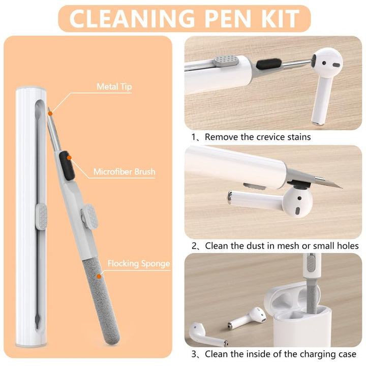 Kawaii AirPods Case: Cute 3D Cartoon Cover & Cleaner - DOKUTRONIX