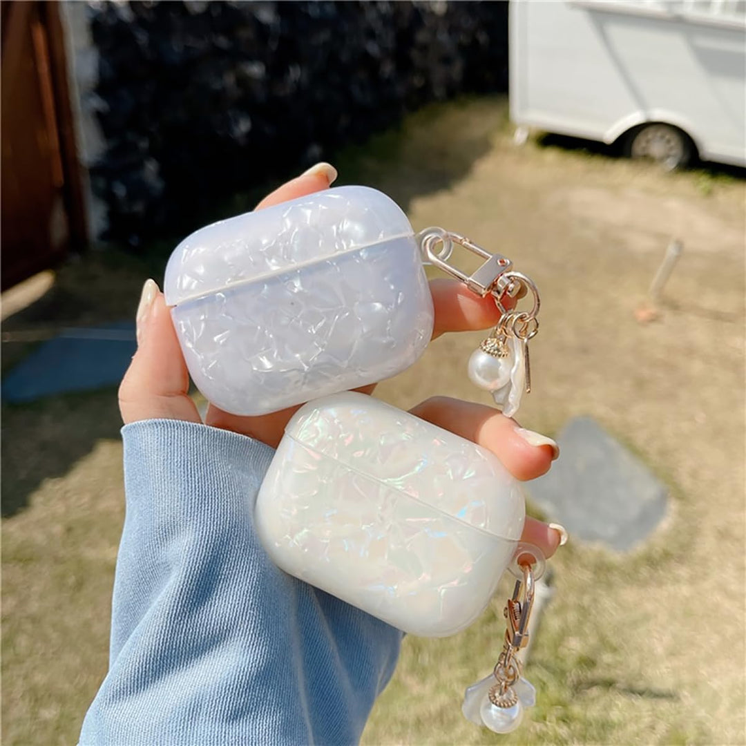 Pearl Chic AirPods Pro Case & Cleaner Pen Set - DOKUTRONIX