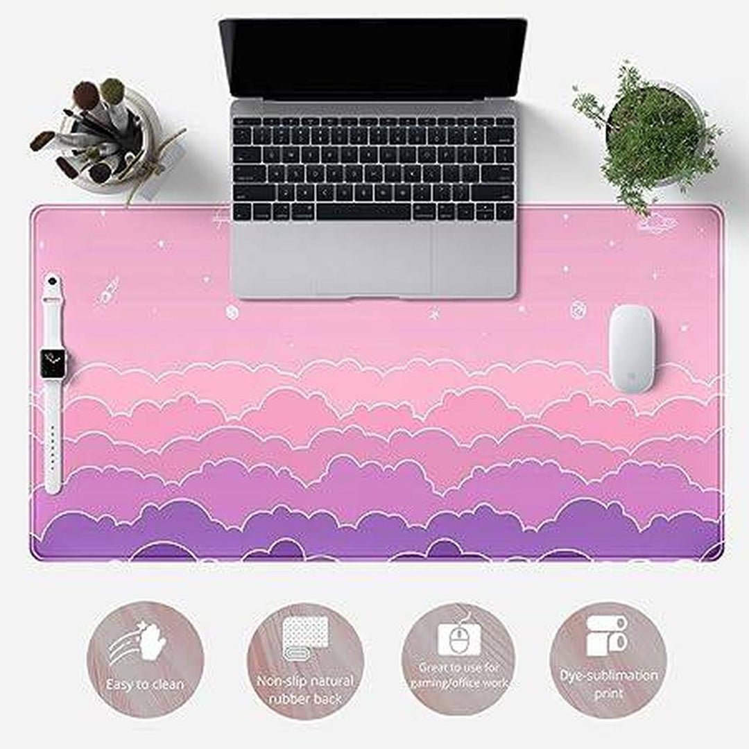 Cuddly Clouds Cozy Mouse Pad - DOKUTRONIX