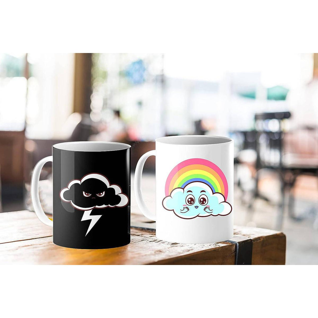 Rainbow Magic Color-Changing Coffee Mug - DOKUTRONIX