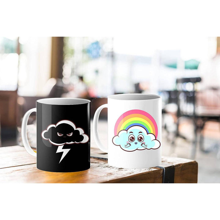 Rainbow Magic Color-Changing Coffee Mug - DOKUTRONIX