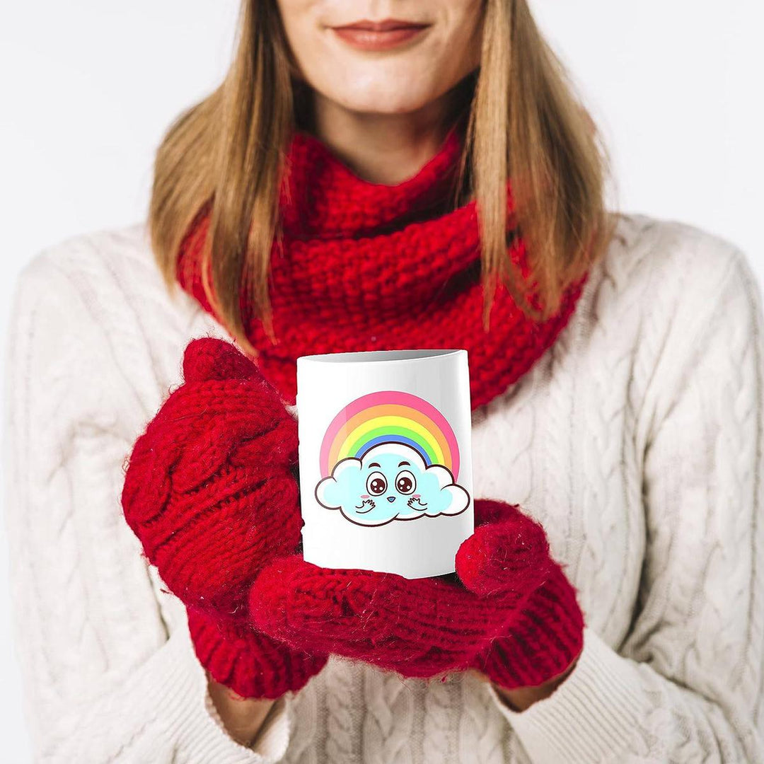 Rainbow Magic Color-Changing Coffee Mug - DOKUTRONIX