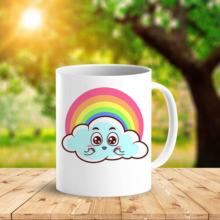 Rainbow Magic Color-Changing Coffee Mug - DOKUTRONIX