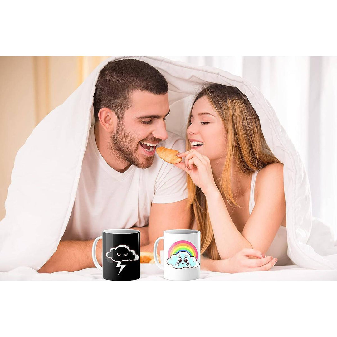 Rainbow Magic Color-Changing Coffee Mug - DOKUTRONIX