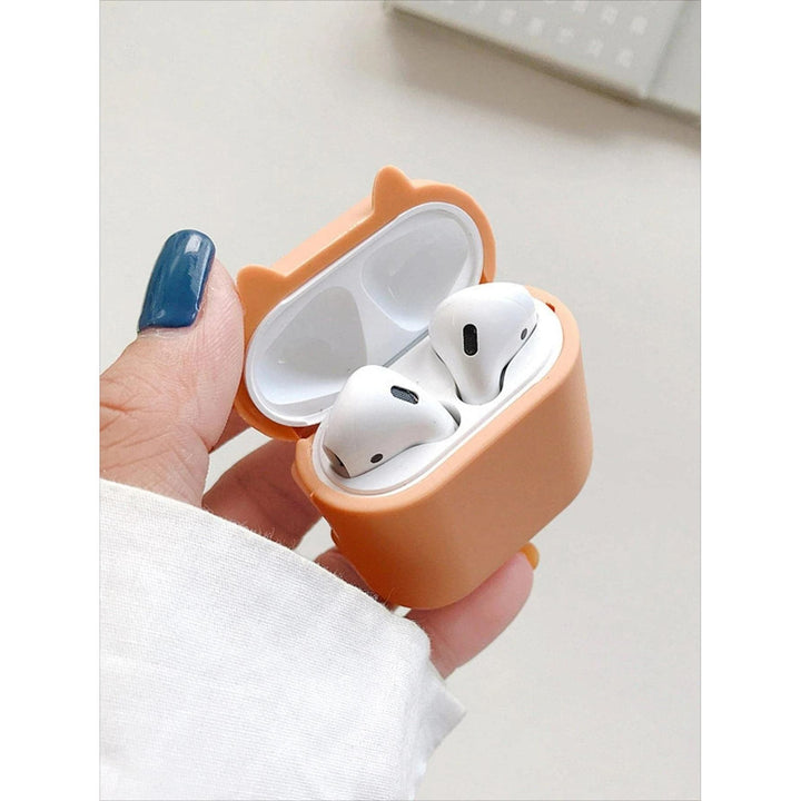 Kawaii Shark AirPods Case with Keychain & Cleaner - DOKUTRONIX