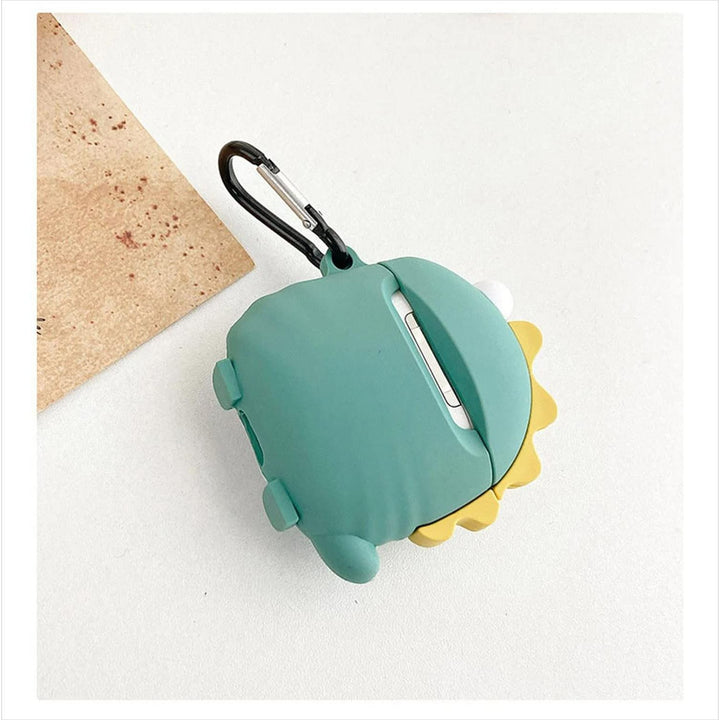 Kawaii Shark AirPods Case with Keychain & Cleaner - DOKUTRONIX