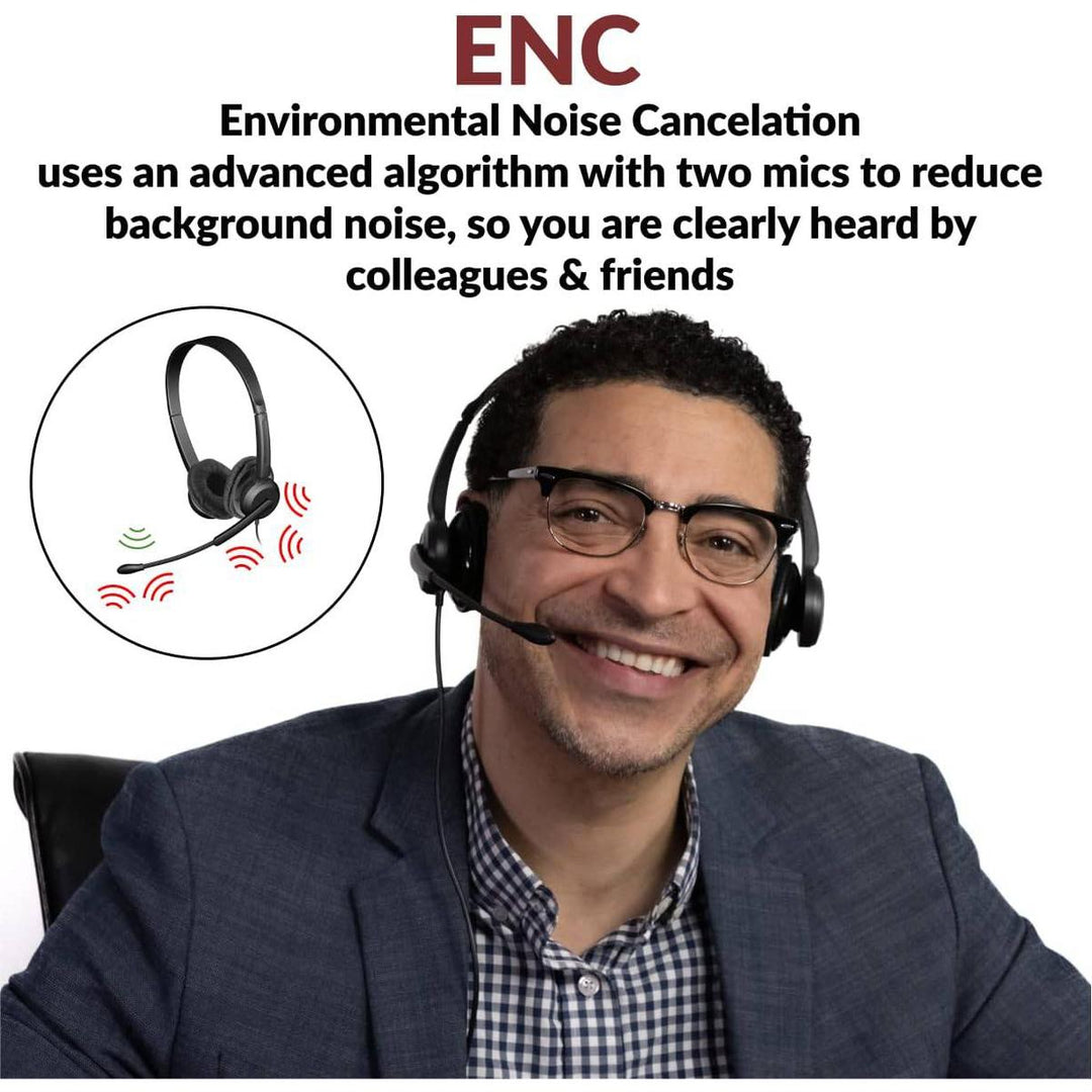 ENCORE USB ENC Headset - DOKUTRONIX