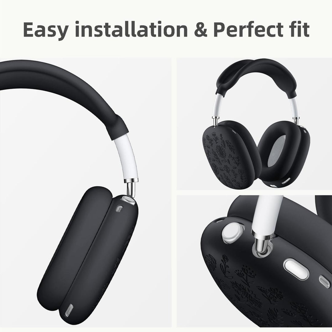 Lavender Engraved AirPods Max Case - DOKUTRONIX