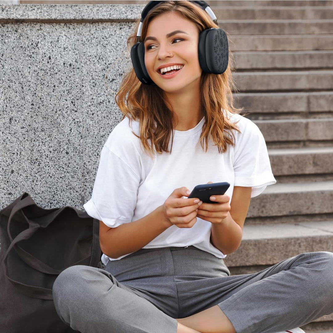 Lavender Engraved AirPods Max Case - DOKUTRONIX