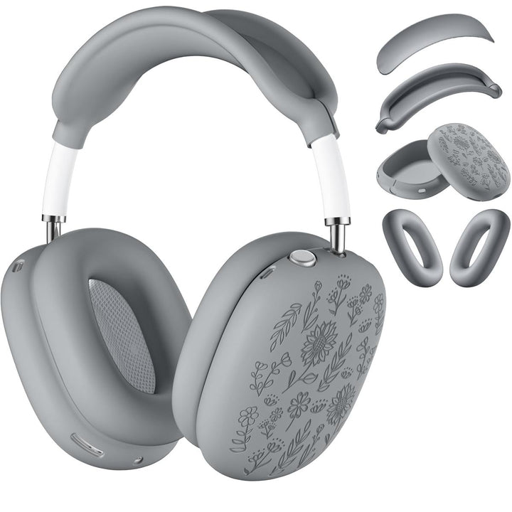 Lavender Engraved AirPods Max Case - DOKUTRONIX