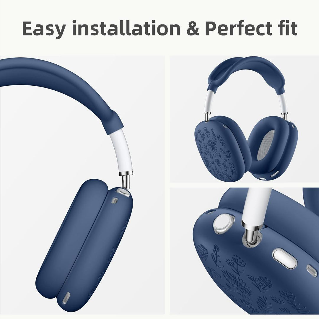 Lavender Engraved AirPods Max Case - DOKUTRONIX