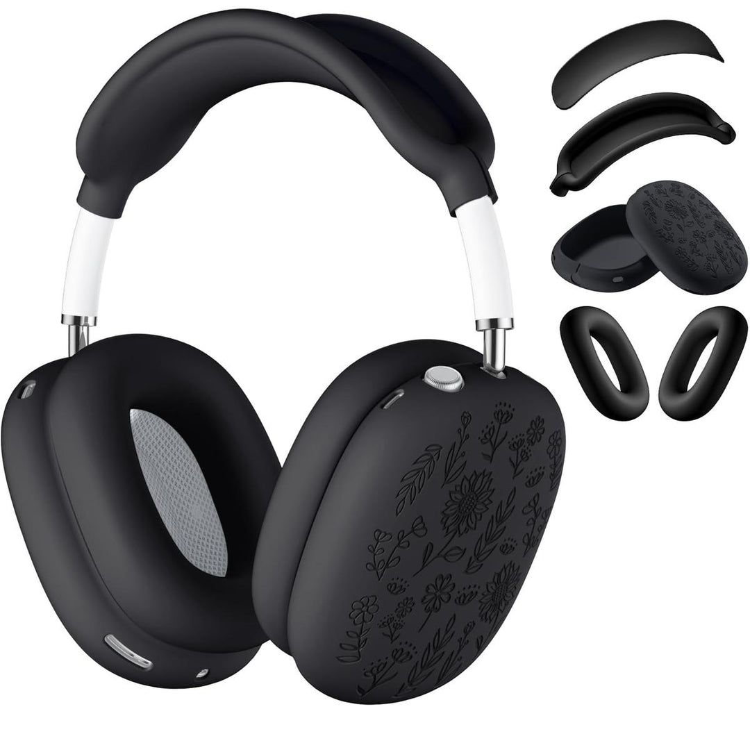 Lavender Engraved AirPods Max Case - DOKUTRONIX