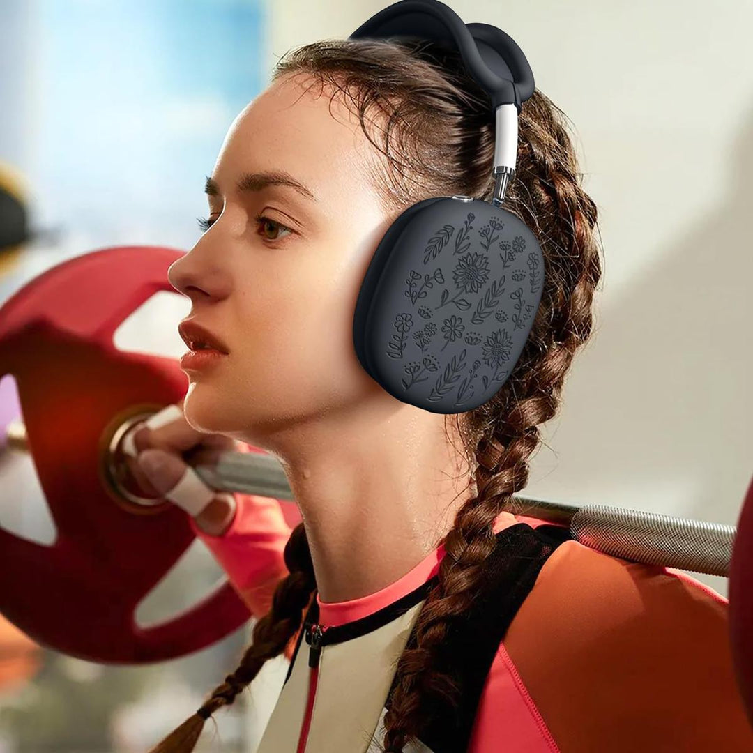 Lavender Engraved AirPods Max Case - DOKUTRONIX