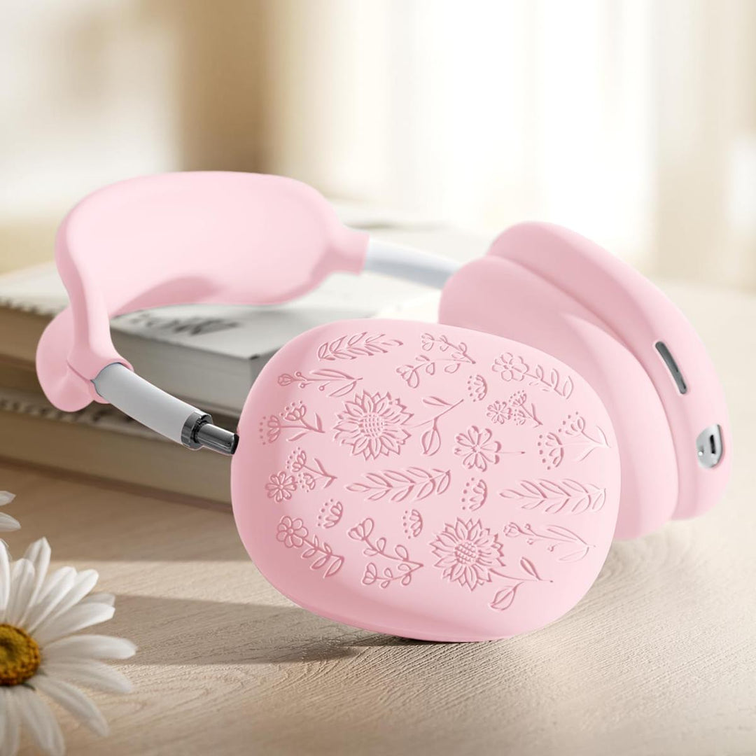 Lavender Engraved AirPods Max Case - DOKUTRONIX