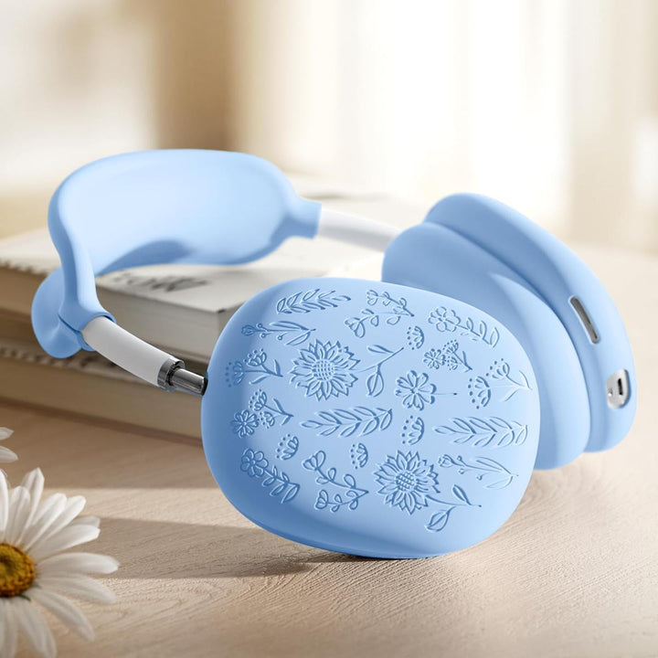 Lavender Engraved AirPods Max Case - DOKUTRONIX
