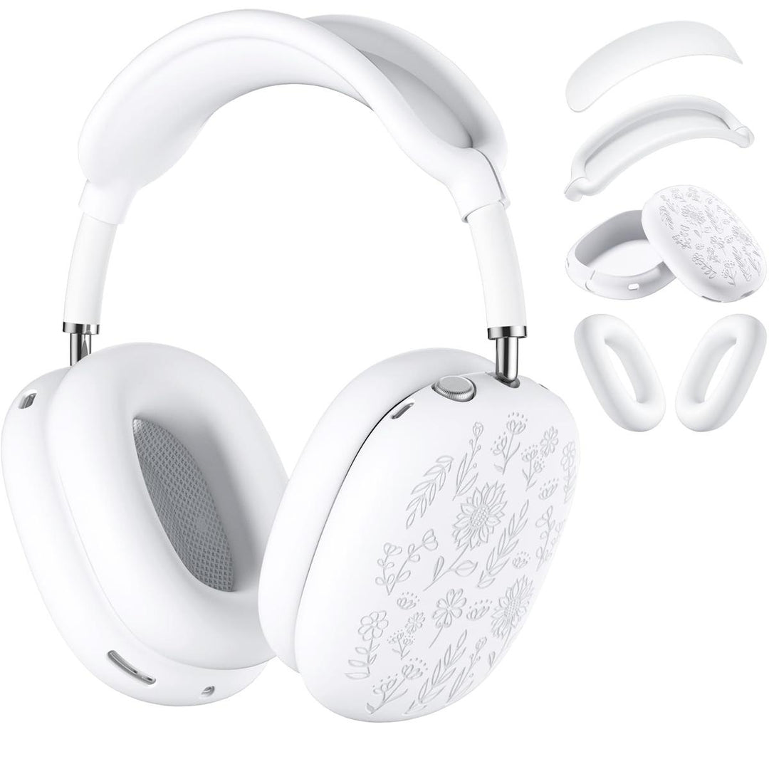 Lavender Engraved AirPods Max Case - DOKUTRONIX