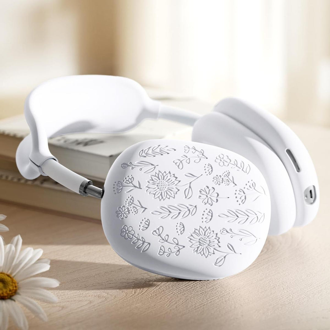 Lavender Engraved AirPods Max Case - DOKUTRONIX