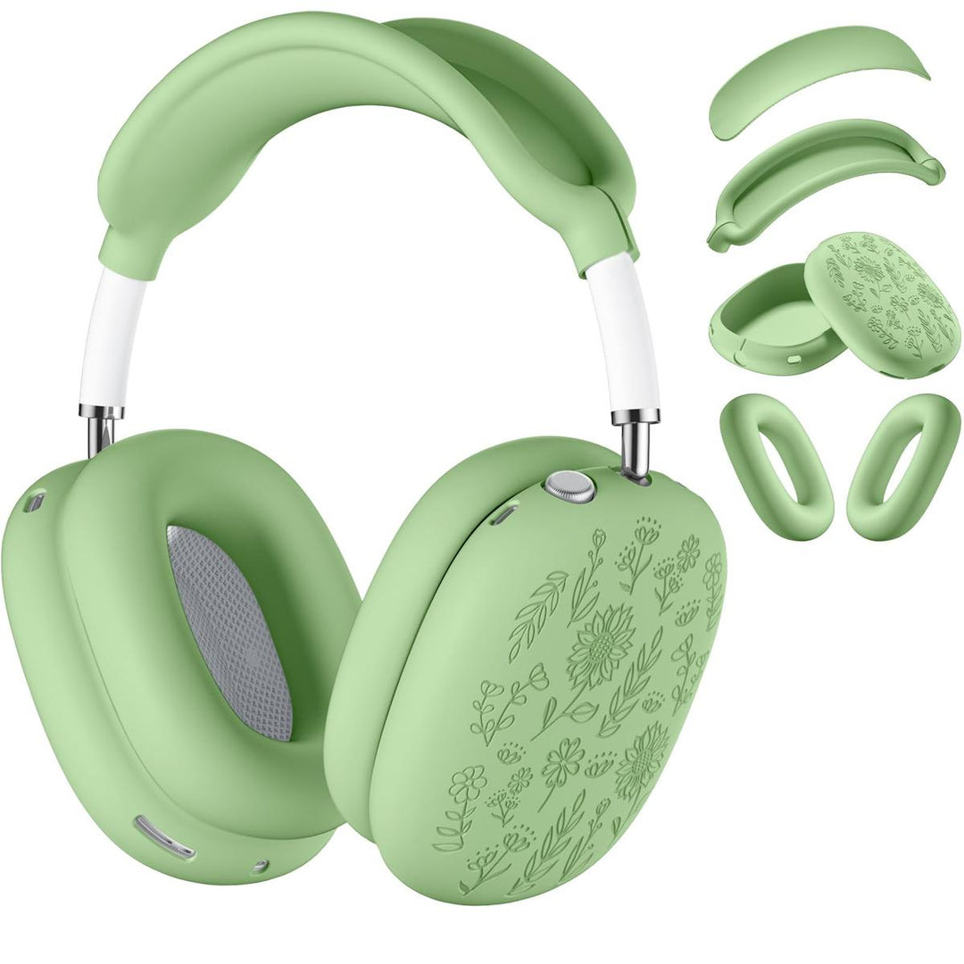 Lavender Engraved AirPods Max Case - DOKUTRONIX