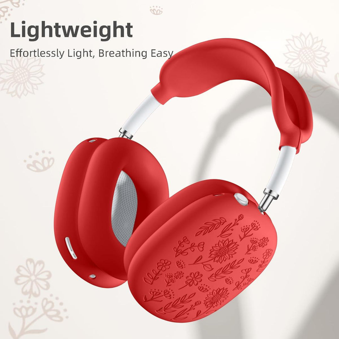 Lavender Engraved AirPods Max Case - DOKUTRONIX