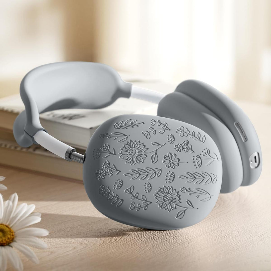 Lavender Engraved AirPods Max Case - DOKUTRONIX