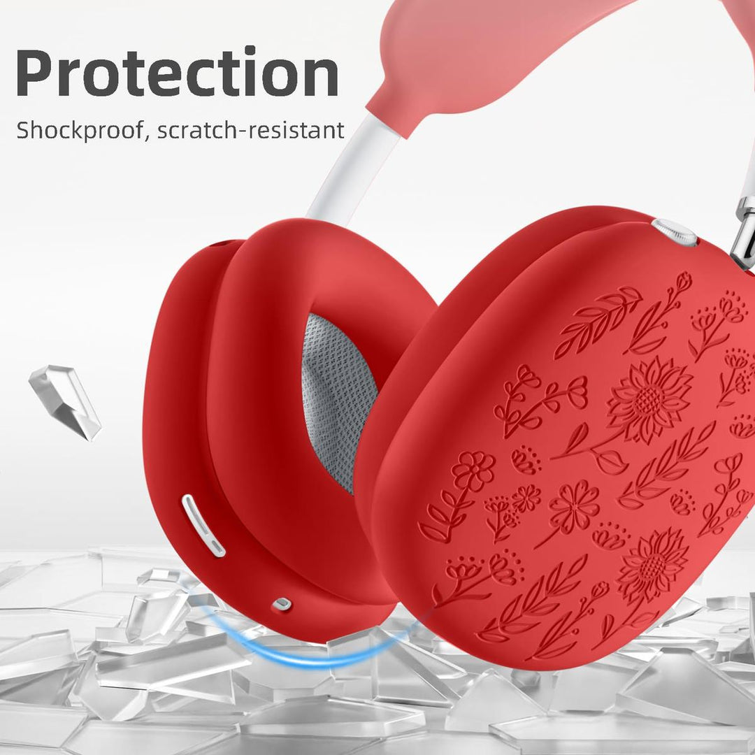 Lavender Engraved AirPods Max Case - DOKUTRONIX