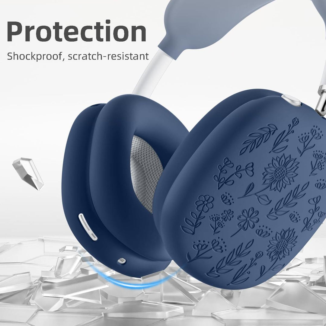 Lavender Engraved AirPods Max Case - DOKUTRONIX