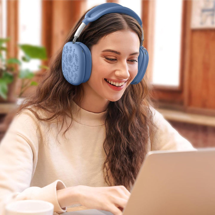 Lavender Engraved AirPods Max Case - DOKUTRONIX