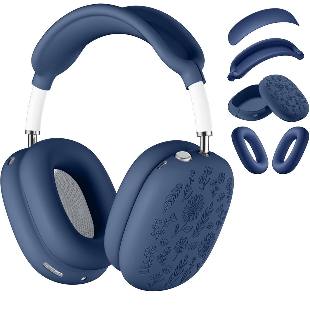 Lavender Engraved AirPods Max Case - DOKUTRONIX