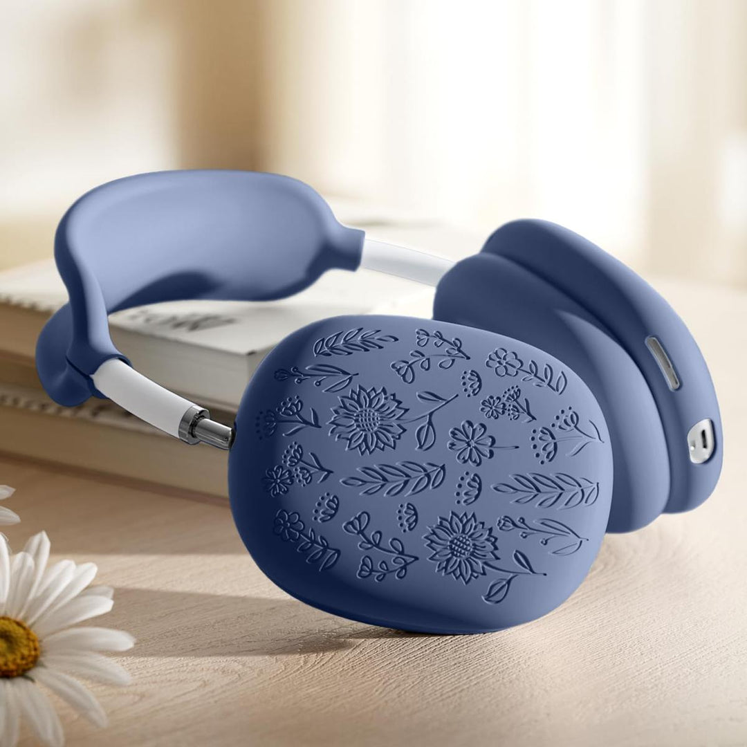 Lavender Engraved AirPods Max Case - DOKUTRONIX