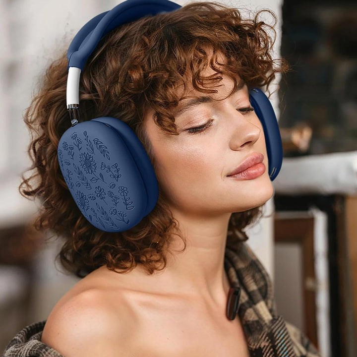 Lavender Engraved AirPods Max Case - DOKUTRONIX