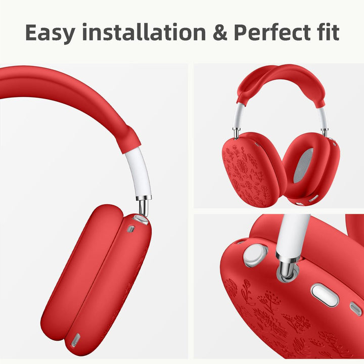 Lavender Engraved AirPods Max Case - DOKUTRONIX